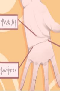 十足富貴手相 手掌厚實(shí)中指較長(zhǎng)