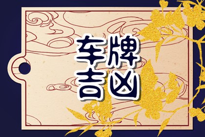 車牌選什么尾數(shù)最好 車牌號(hào)碼的吉利選擇