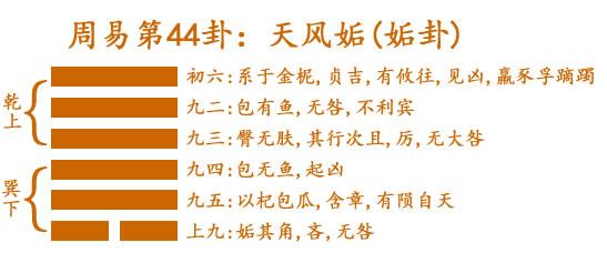 周易第44卦_姤卦(天風(fēng)姤)_乾上巽下_姤卦詳解