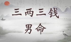 三兩三錢男命詳細(xì)解釋，三兩三錢男命最正確詳解！