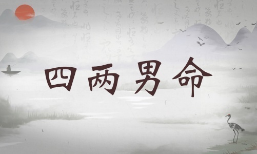 四兩男命詳細(xì)解釋?zhuān)膬赡忻敿?xì)解釋一生！