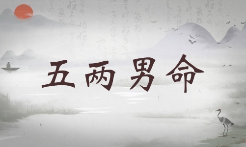 五兩男命詳細解釋，五兩男命最正確的解釋！