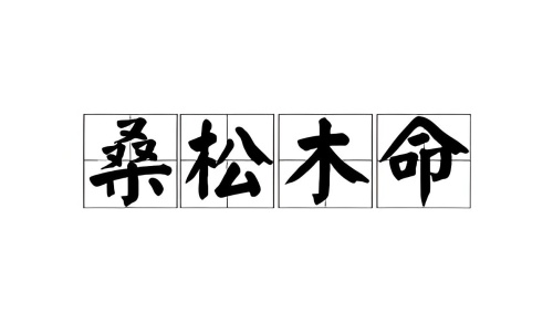 桑柘木命的女人的命運(yùn)
