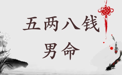 五兩八錢男命詳細解釋一生