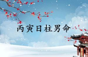 丙寅日柱男命運(yùn)詳解