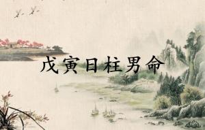 戊寅日柱男命運(yùn)詳解