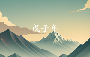戊子年是哪一年屬于什么生肖