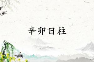 辛卯日柱三命通會(huì)精論解析