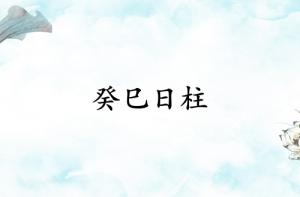 癸巳日柱人的命運(yùn)解析