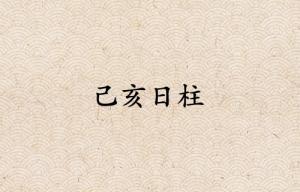 己亥日柱三命通會(huì)精論