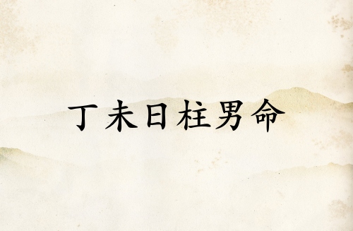 丁未日柱男命運(yùn)詳解