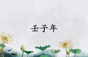 壬子年是哪一年屬什么生肖