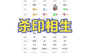 殺印相生是正印還是偏印