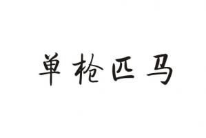 單槍匹馬指的是什么生肖